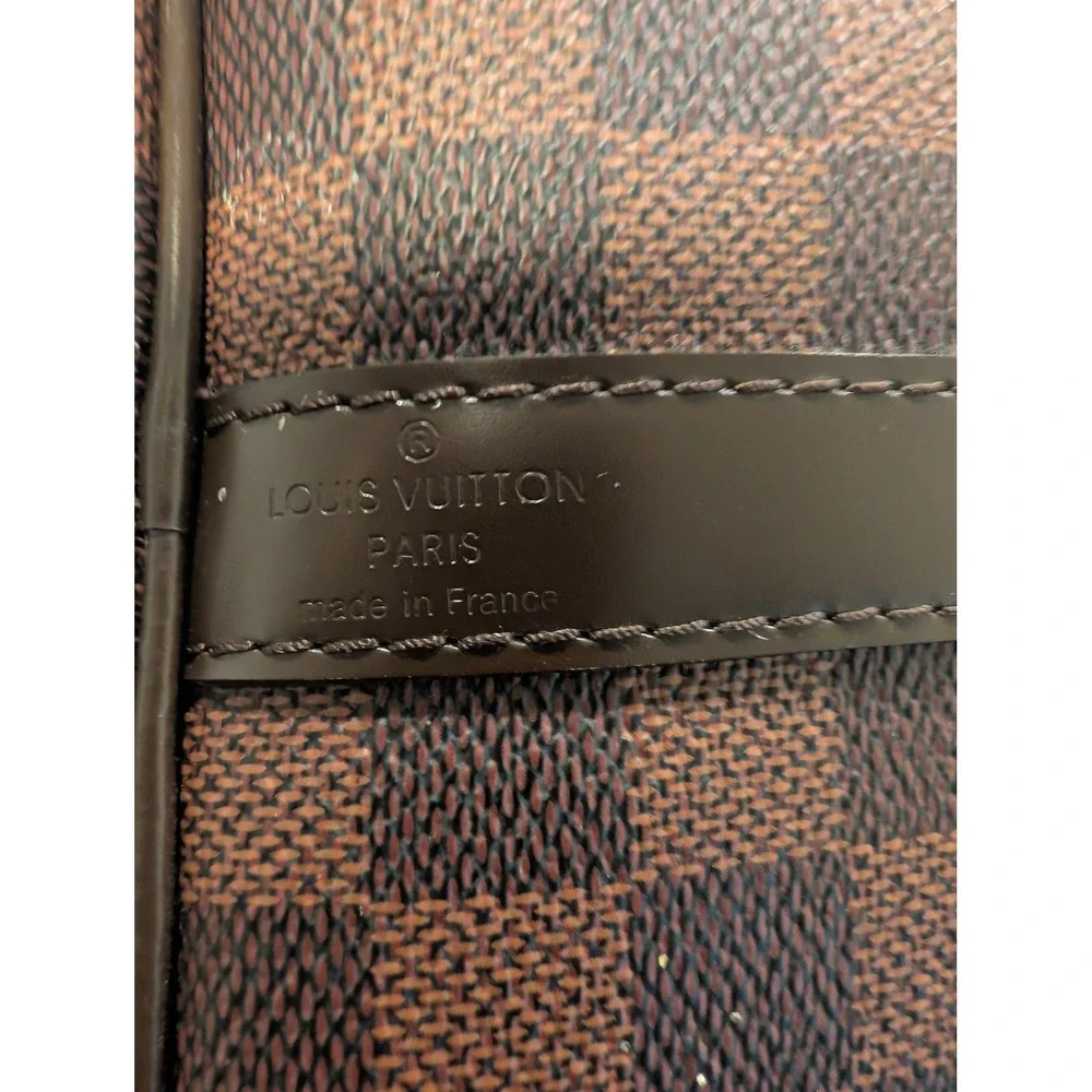 Louis Vuitton Speedy Bandouliere 30 Women Brown Damier Ebene Bag